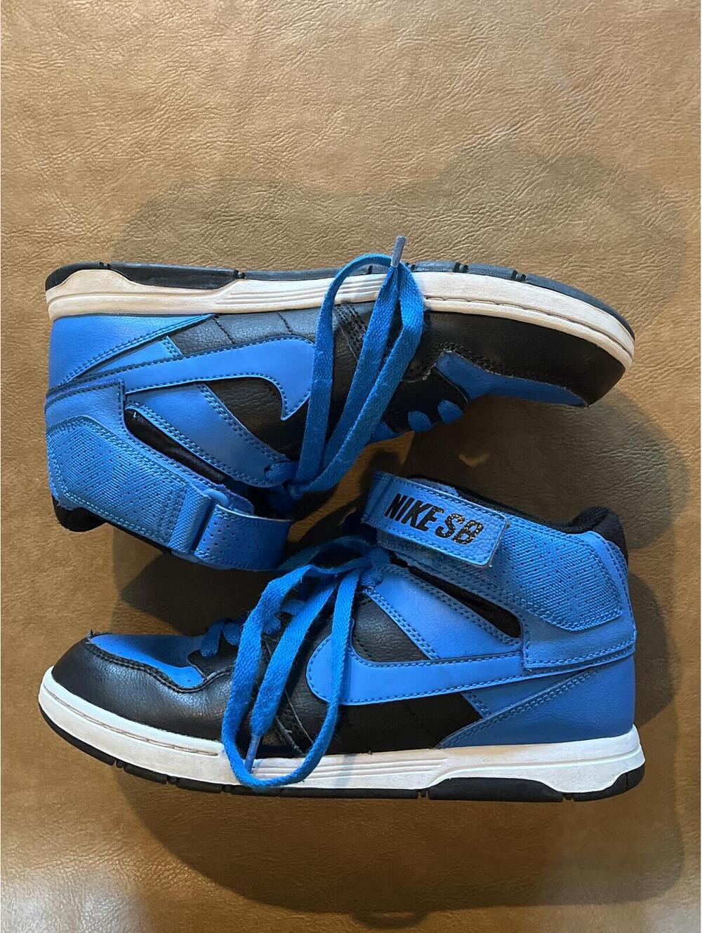 Nike SB Mogan Mid 2 Blue/Black Shoes (Youth 5Y)
